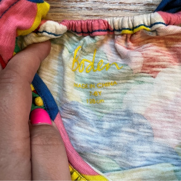 Boden girls multicolored cloud romper size 7-8 - Picture 3 of 5